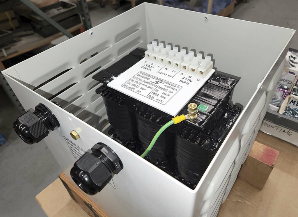 Phase Step Down Transformers In Australia Southern Electronic Services